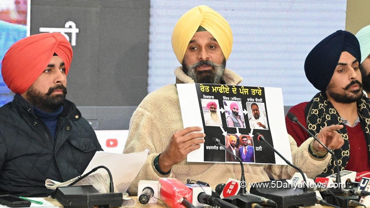 Bikram Singh Majithia, SAD, Shiromani Akali Dal, Punjab Chief Minister, Charanjit Singh Channi