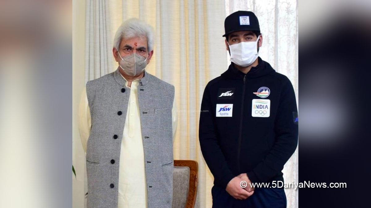 Manoj Sinha, Lieutenant Governor J&K, Raj Bhavan, Jammu, Srinagar, Kashmir, Jammu And Kashmir, Jammu & Kashmir, Arif Mohammed Khan, Skier Arif Khan