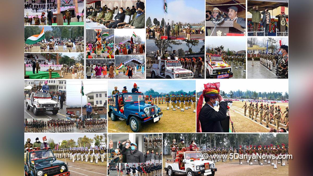Republic Day celebrations, Jammu, Kashmir, Jammu And Kashmir, Jammu & Kashmir