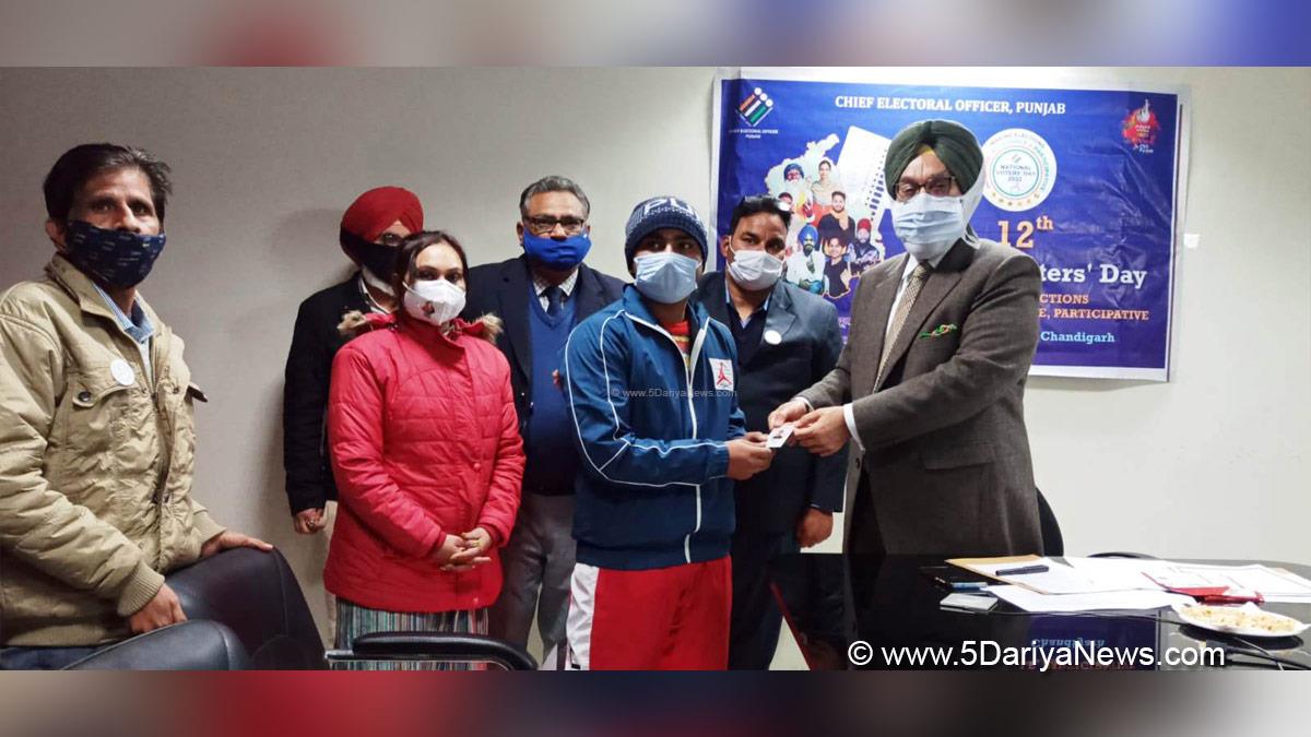 DC Faridkot, Vimal Kumar Setia, Deputy Commissioner Faridkot, Faridkot, National Voters Day