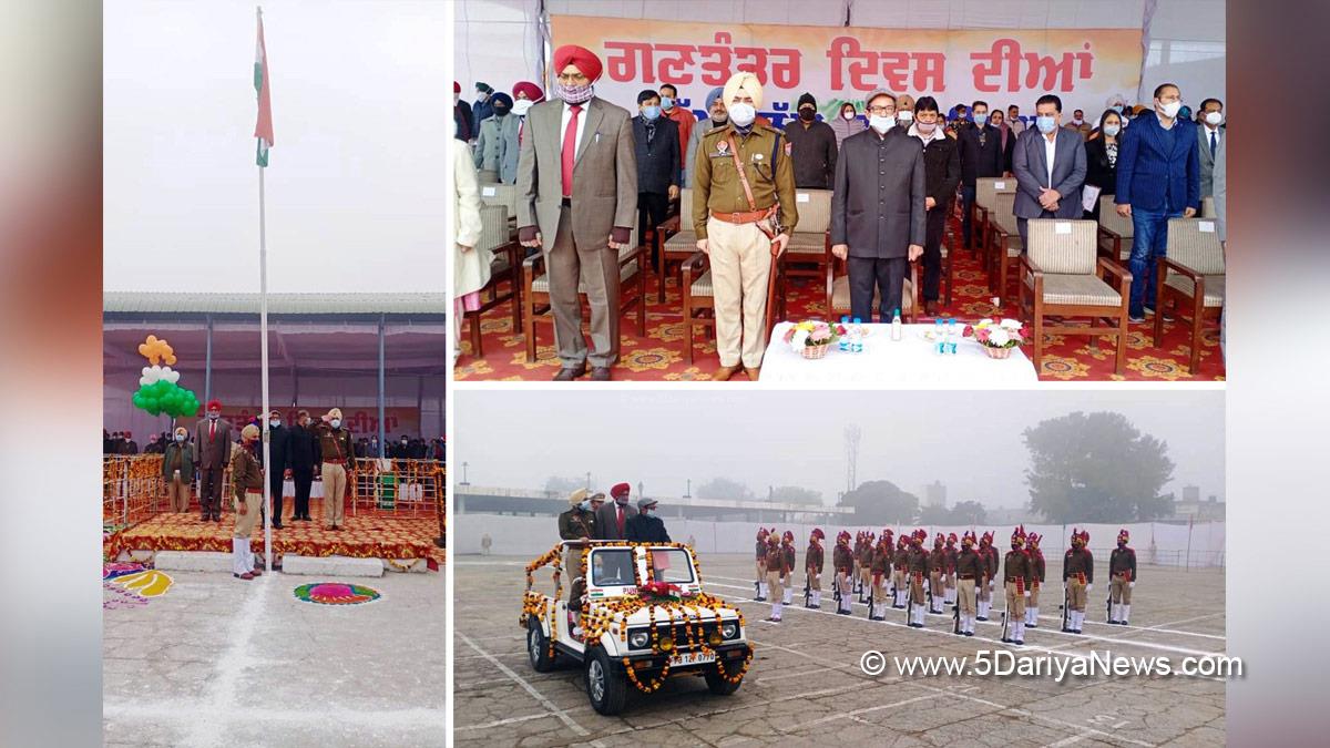 DC Moga, Deputy Commissioner Moga, Moga, #RepublicDay, #26january, Republic Day, 73rd Republic Day, 73rd Republic Day of India, 26 january