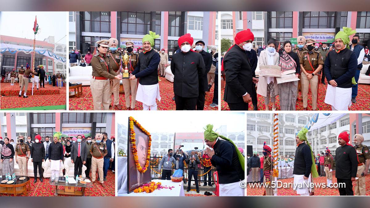 Vijay Inder Singla, Punjab School Education and Public Works Minister, PWD, Education, Punjab Bhawan, Punjab Pradesh Congress Committee, Congress, Punjab Congress, #RepublicDay, #26january, Republic Day, 73rd Republic Day, 73rd Republic Day of India, 26 january