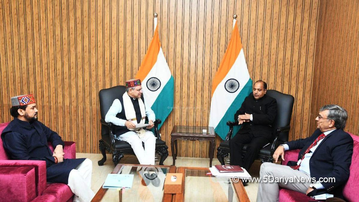 Jai Ram Thakur, Himachal Pradesh, Himachal, Bharatiya Janata Party, BJP, BJP Himachal, Shimla, Chief Minister of Himachal Pradesh, BJP Himachal Pradesh, Anurag Thakur, Ashwini Vaishnav