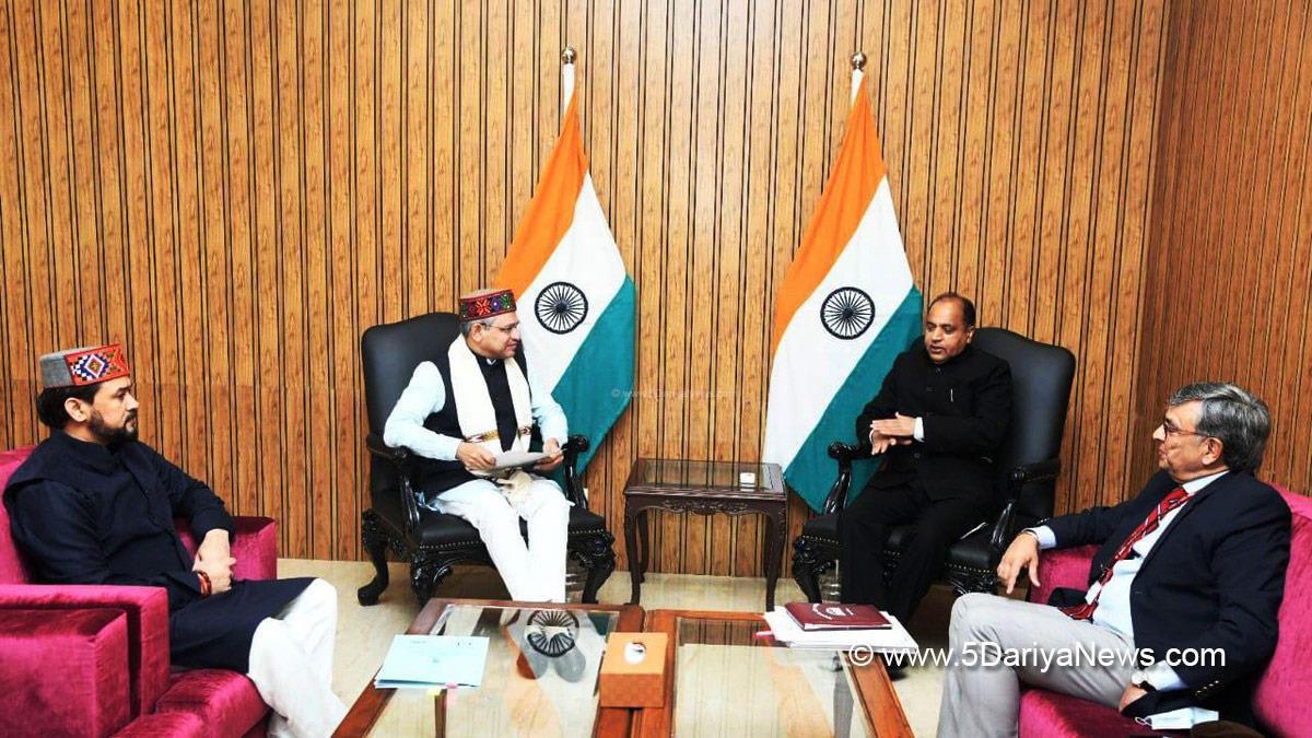 Jai Ram Thakur, Himachal Pradesh, Himachal, Bharatiya Janata Party, BJP, BJP Himachal, Shimla, Chief Minister of Himachal Pradesh, BJP Himachal Pradesh, Anurag Thakur, Ashwini Vaishnav