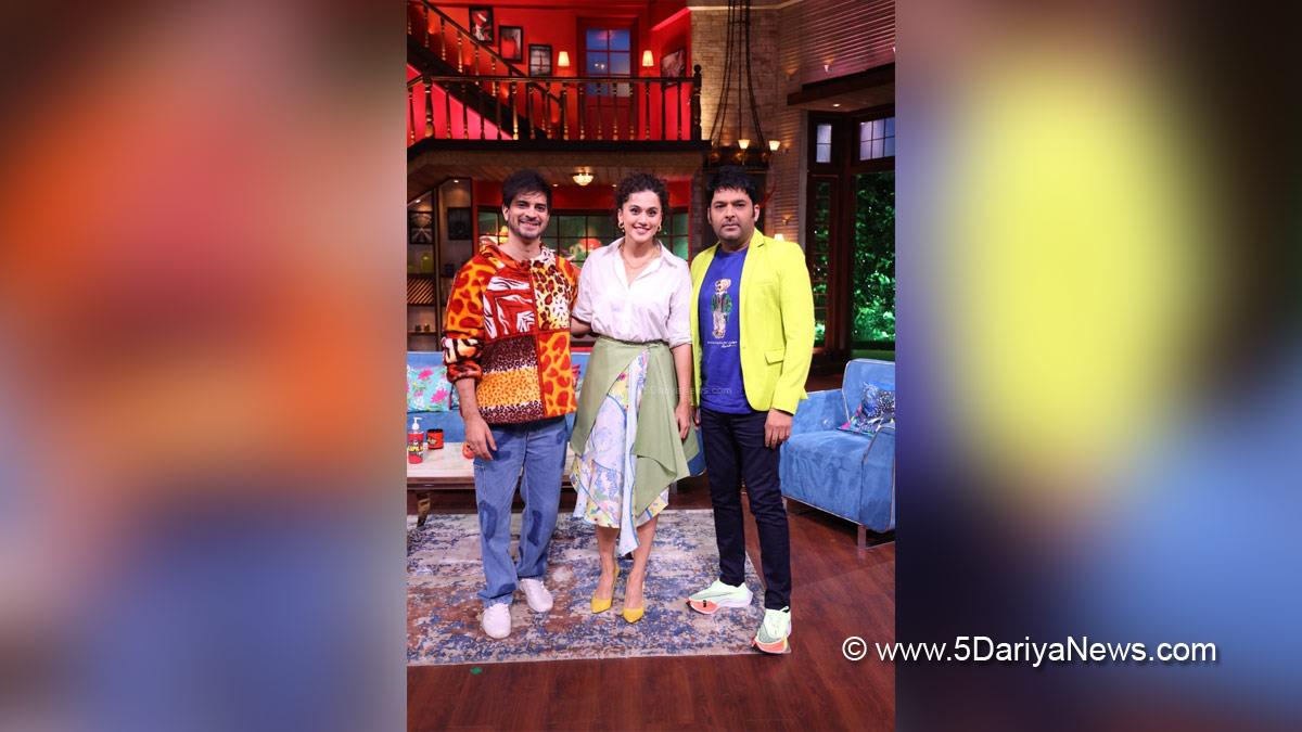 Taapsee Pannu, Tahir Raj Bhasin, Kapil Sharma, Bollywood, TV, Entertainment, Mumbai, Actor, Actress, Cinema, Hindi Films, Movie, Mumbai News, Looop Lapeta, The Kapil Sharma Show