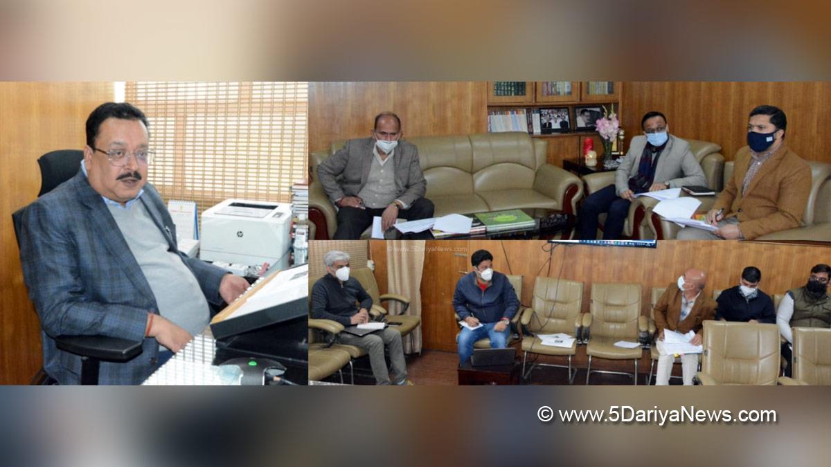 Navin Kumar Choudhary, Principal Secretary Animal Sheep Husbandry and Fisheries Department, Jammu, Kashmir, Jammu And Kashmir, Jammu & Kashmir