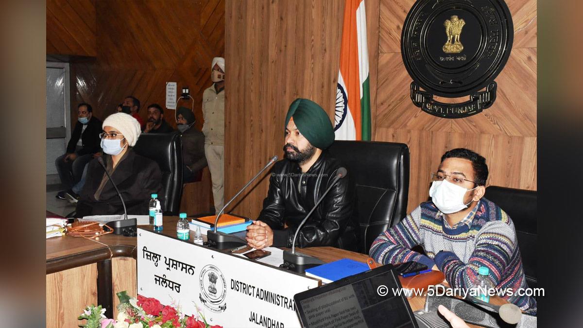 Punjab Admin, Jalandhar, Jaspreet Singh, Electronic Voting Machines