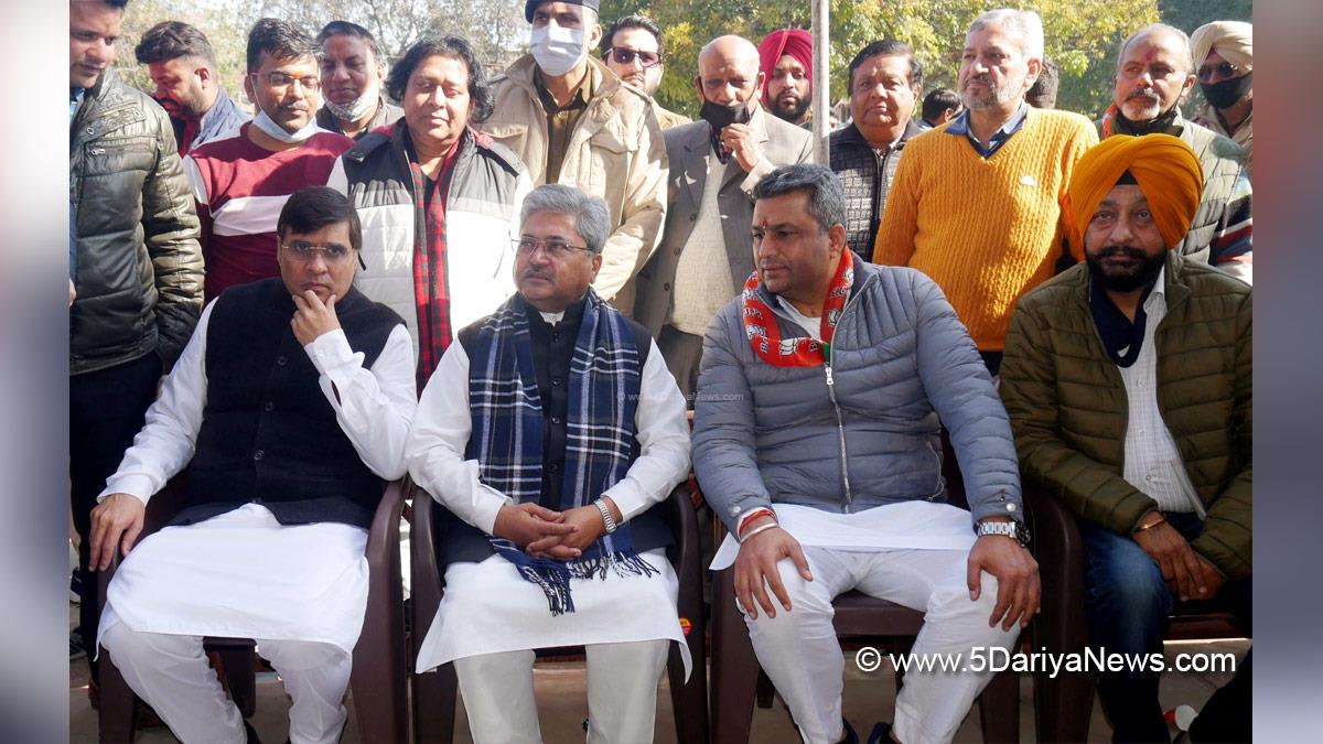 BJP Punjab, Bharatiya Janata Party, BJP, Dushyant Gautam, Subhash Sharma, Sanjeev Vishisht