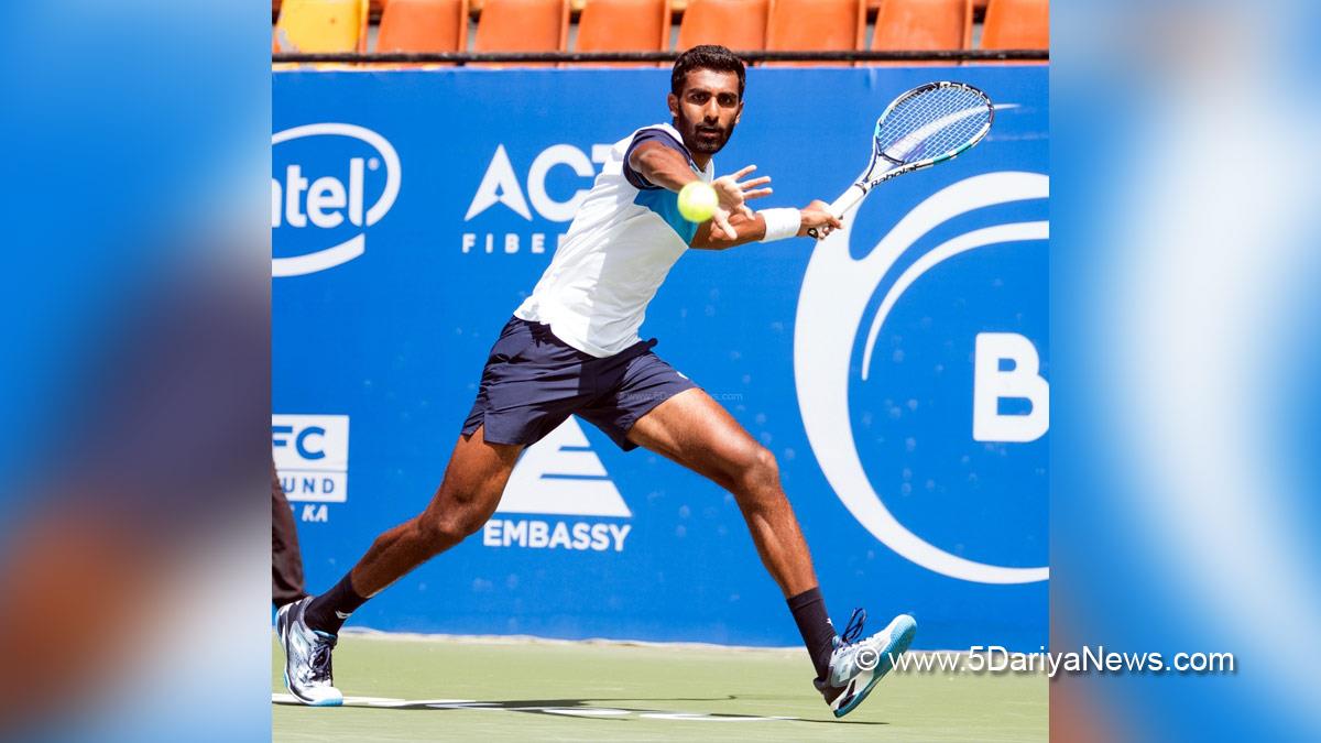 Sports News, Badminton, Bengaluru, Open ATP Challenger, Prajnesh Gunneswaran