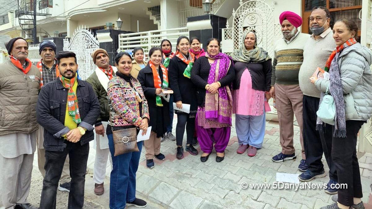 Sanjeev Vashisht, Bharatiya Janata Party, BJP, BJP Punjab, S.A.S.Nagar, Mohali, S.A.S. Nagar Mohali, Sahibzada Ajit Singh Nagar, Sukhwinder Singh Goldy, Lakhwinder Kaur Garcha