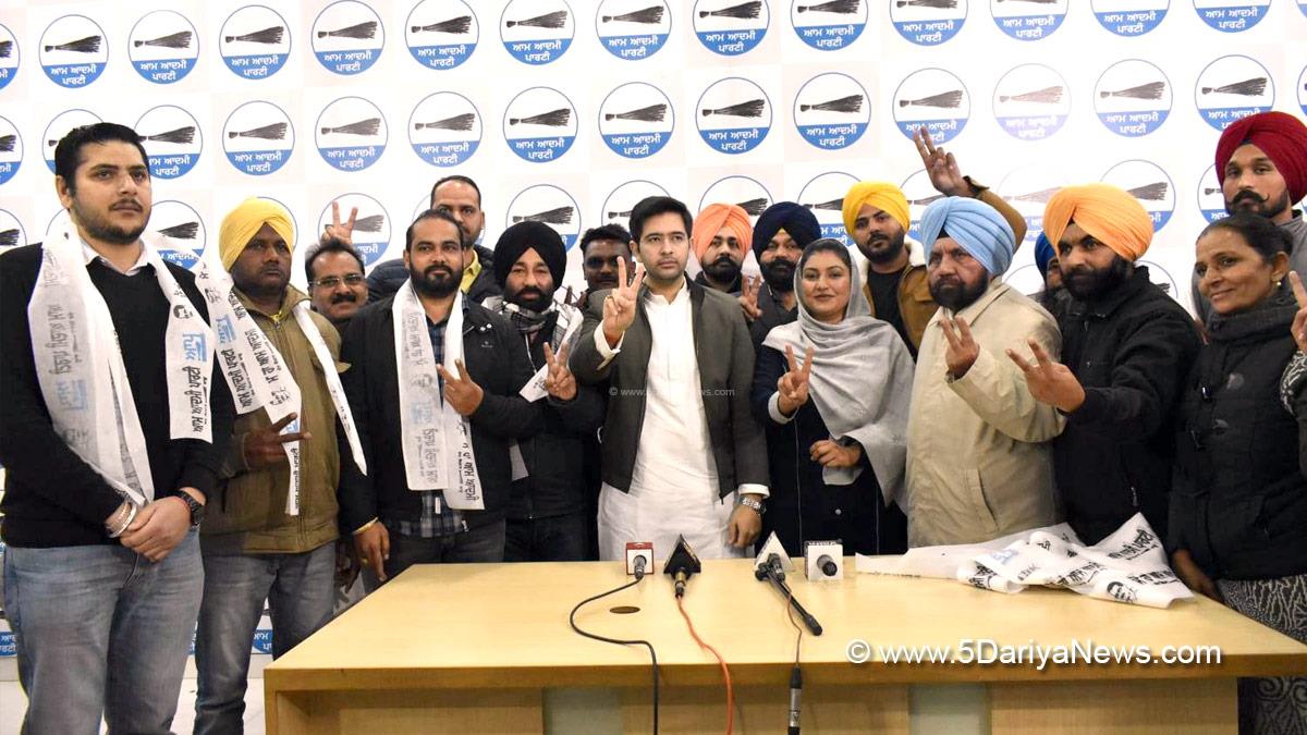 Raghav Chadha, AAP, Aam Aadmi Party, Aam Aadmi Party Punjab, AAP Punjab, Naya Gaon