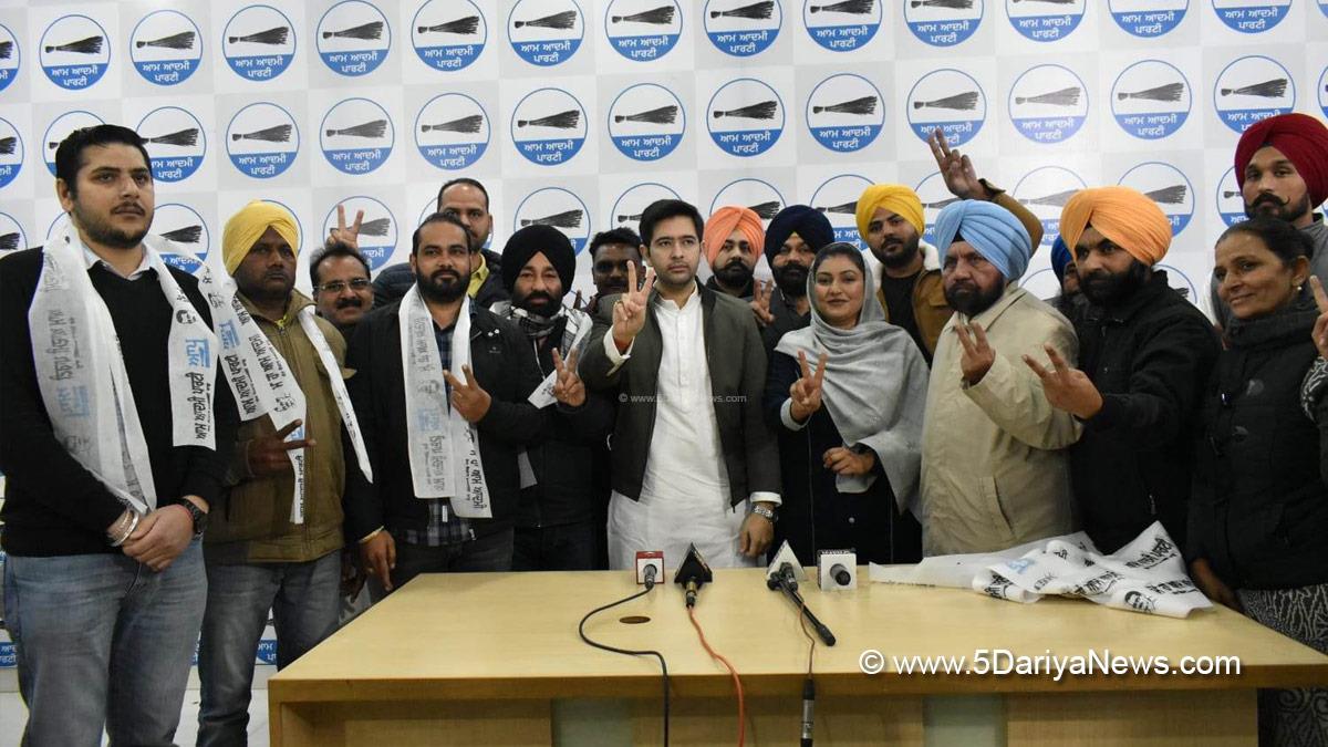 Raghav Chadha, AAP, Aam Aadmi Party, Aam Aadmi Party Punjab, AAP Punjab, Naya Gaon