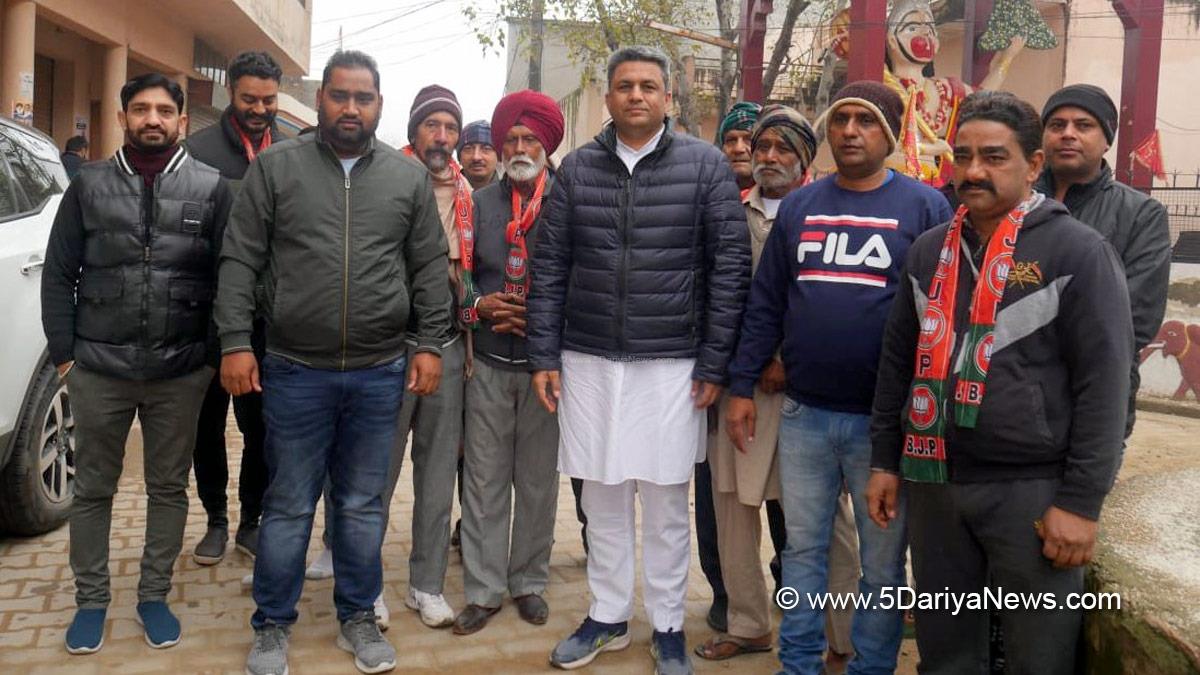 Sanjeev Vashisht, Bharatiya Janata Party, BJP, BJP Punjab, S.A.S.Nagar, Mohali, S.A.S. Nagar Mohali, Sahibzada Ajit Singh Nagar, Mohali Assembly Constituency