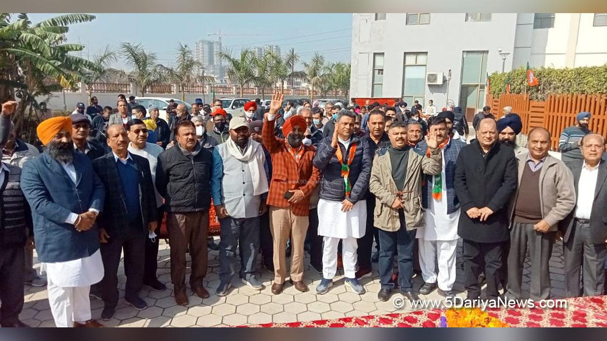 Sanjeev Vashisht, Bharatiya Janata Party, BJP, BJP Punjab, S.A.S.Nagar, Mohali, S.A.S. Nagar Mohali, Sahibzada Ajit Singh Nagar, Mohali Assembly Constituency
