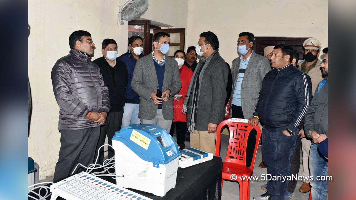 Punjab Election-2022, Punjab Election, Election Commision Punjab, ECI, Punjab Assembly Elections 2022, Election Commission of India, Chief Electoral Officer Punjab, DC Jalandhar, Ghanshyam Thori, Jalandhar, Deputy Commissioner Jalandhar