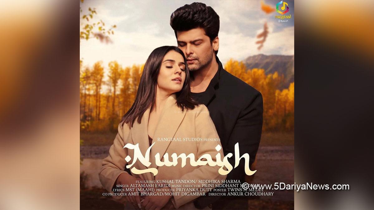 Music, Entertainment, Mumbai, Singer, Song, Mumbai News, Sidhika Sharma, Numaish, Kushal Tandon