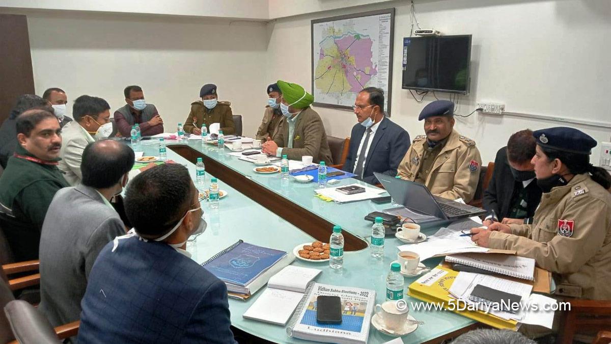 Punjab Election-2022, Punjab Election, Election Commision Punjab, ECI, Punjab Assembly Elections 2022, Election Commission of India, Chief Electoral Officer Punjab, DC Ludhiana, Varinder Kumar Sharma, Deputy Commissioner Ludhiana