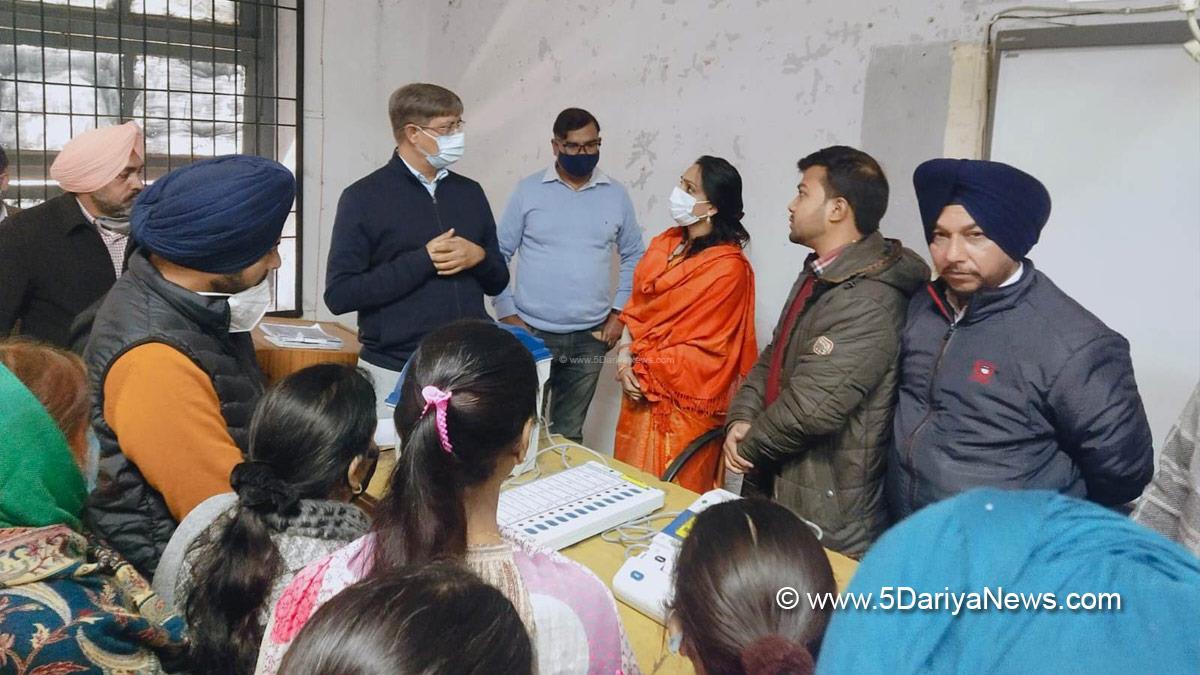 Punjab Election-2022, Punjab Election, Election Commision Punjab, ECI, Punjab Assembly Elections 2022, Election Commission of India, Chief Electoral Officer Punjab, DC Ropar, Sonali Giri, Deputy Commissioner Ropar, Rupnagar, Ropar