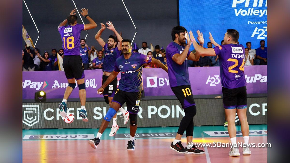 Sports News, Hyderabad, RuPay Prime Volleyball League, Bengaluru Torpedoes, Kochi Blue Spikers