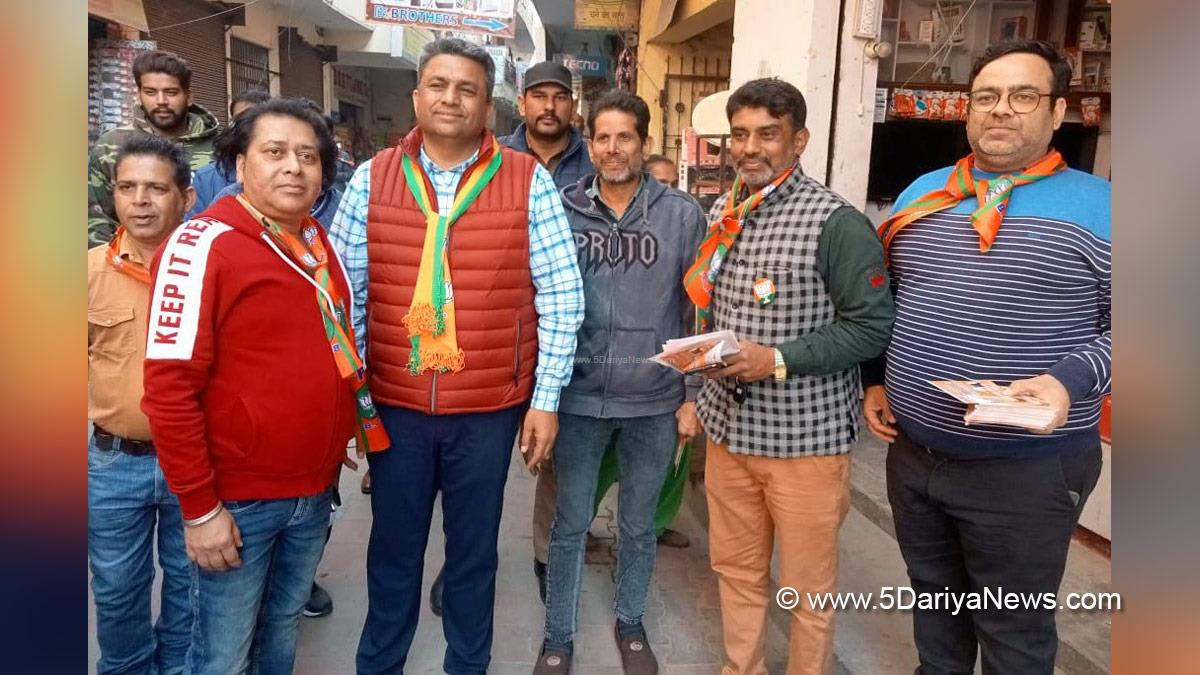 Sanjeev Vashisht, Bharatiya Janata Party, BJP, BJP Punjab, S.A.S.Nagar, Mohali, S.A.S. Nagar Mohali, Sahibzada Ajit Singh Nagar, Mohali Assembly Constituency