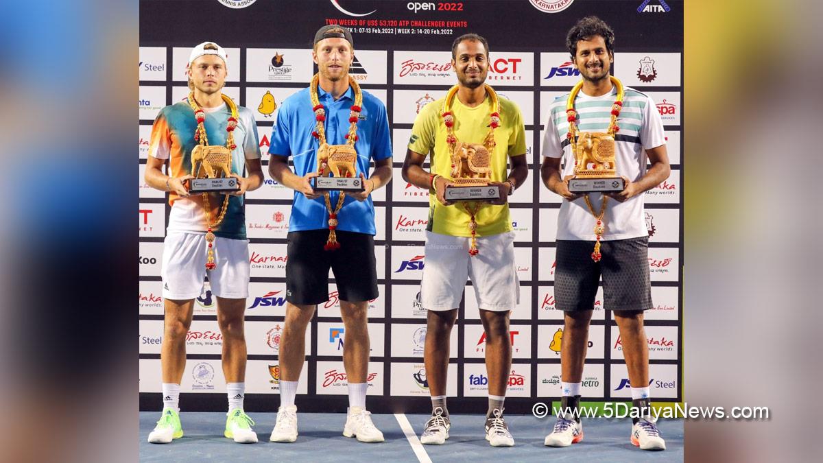 Sports News, Tennis Player, Tennis, Saketh Myneni, Ramkumar Ramanathan, Bengaluru Open