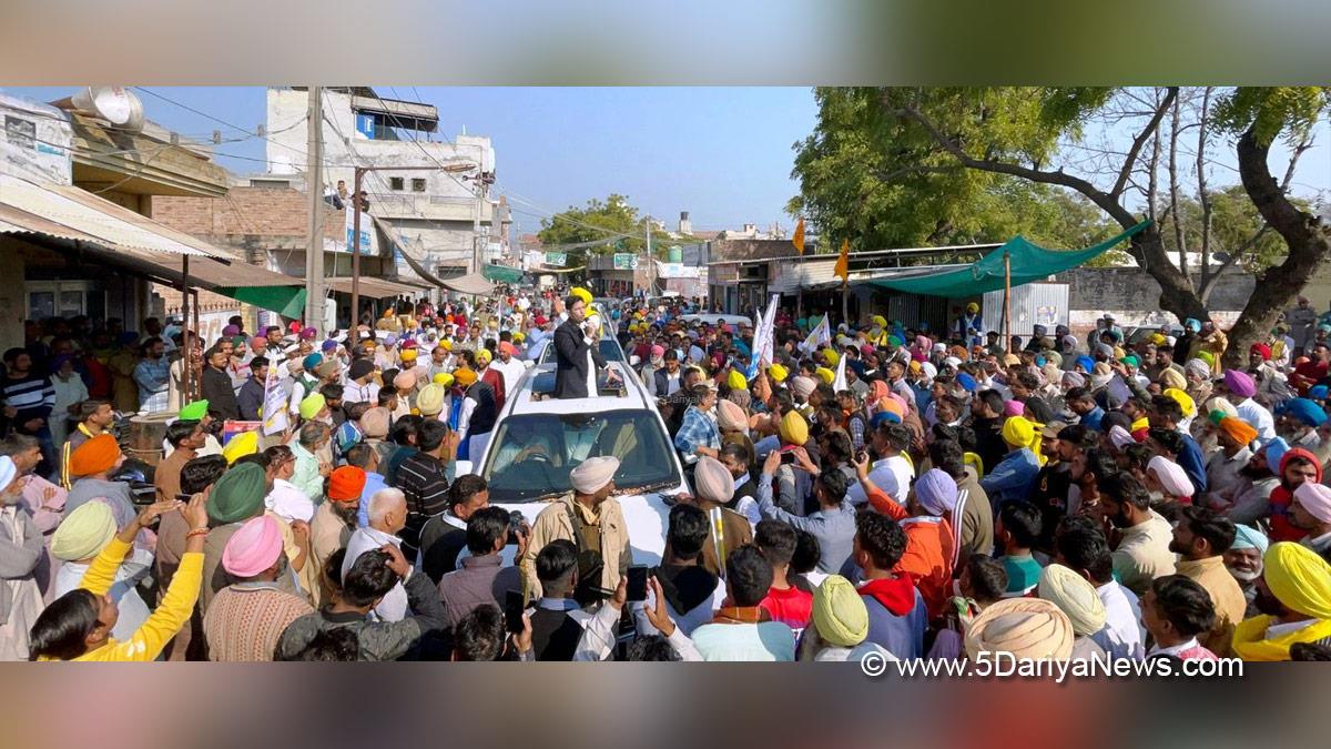 Raghav Chadha, AAP, Aam Aadmi Party, Aam Aadmi Party Punjab, AAP Punjab, Maur, Bathinda, Sukhveer Singh Maisarkhana