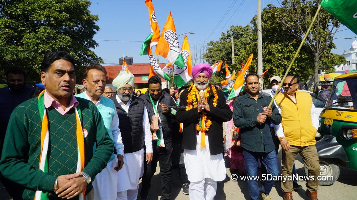 Balbir Singh Sidhu, Congress,  S.A.S.Nagar, Mohali, S.A.S. Nagar Mohali, Punjab Congress, Sahibzada Ajit Singh Nagar