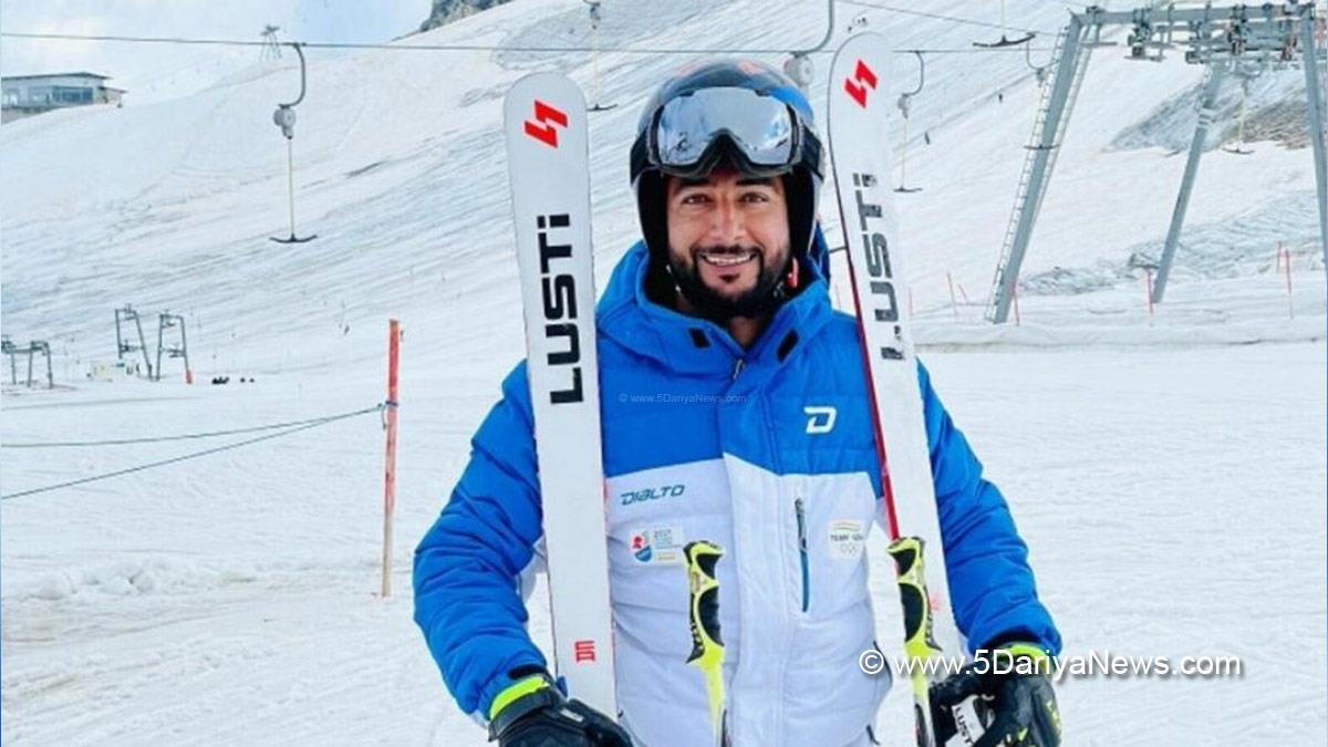 Sports News, Beijing, Winter Olympics, Arif Khan, Giant Slalom