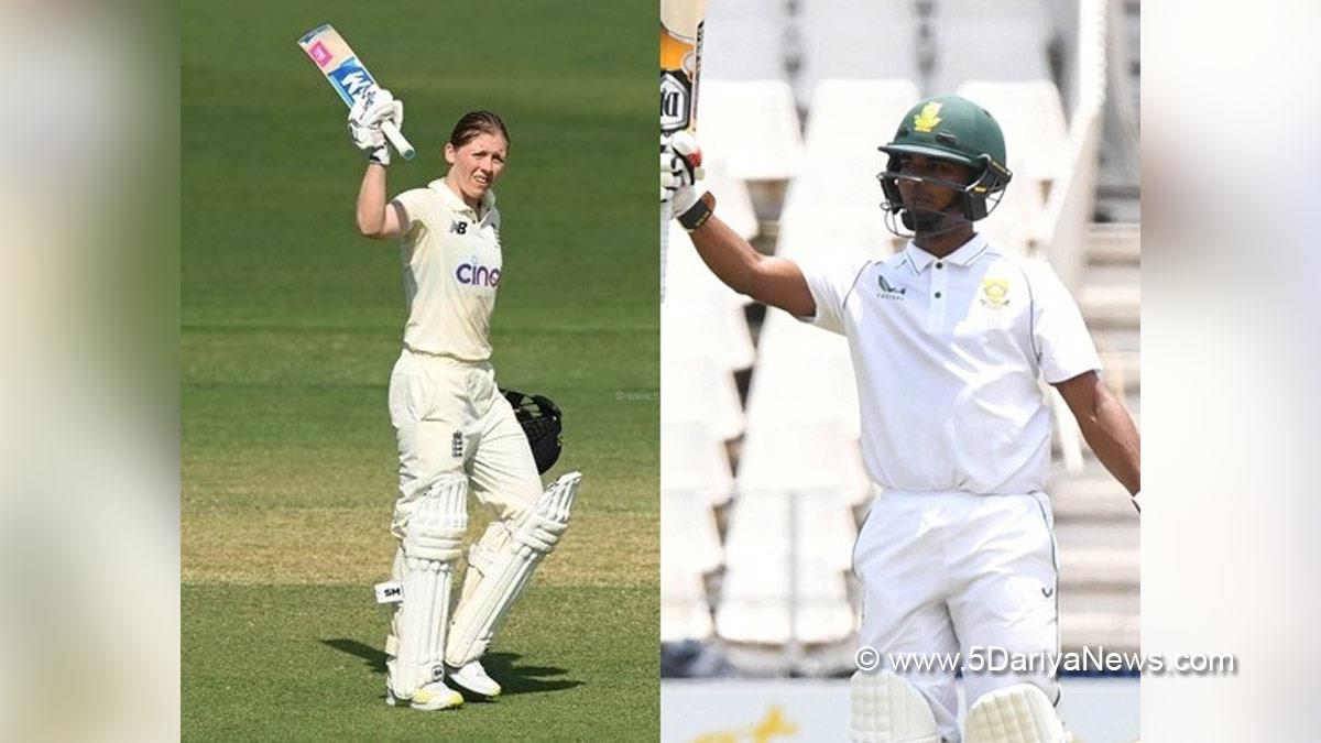Sports News, Cricket, Cricketer, Player, Bowler, Batsman, Keegan Petersen, Heather Knight, ICC Players Of The Month 