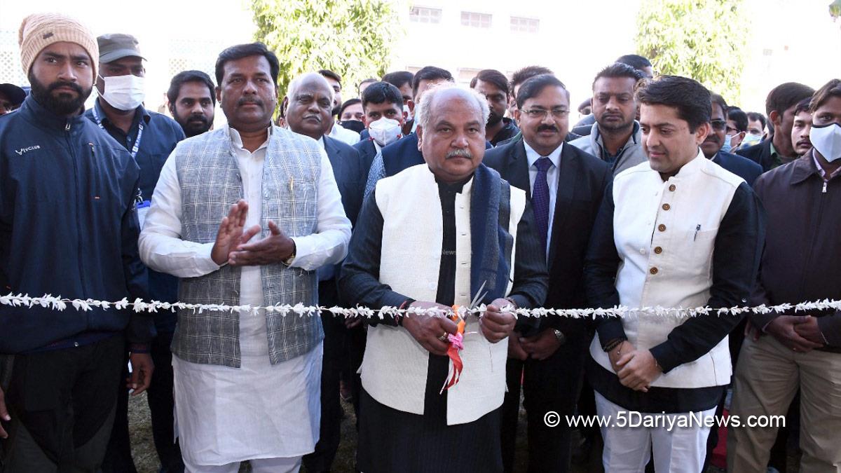 Narendra Singh Tomar, Union Agriculture & Farmers Welfare Minister, BJP, Bharatiya Janata Party, Gwalior, Shashwat Bharat Krushi Rath, The Eco Factory Foundation, TEFF, Anand Chordia
