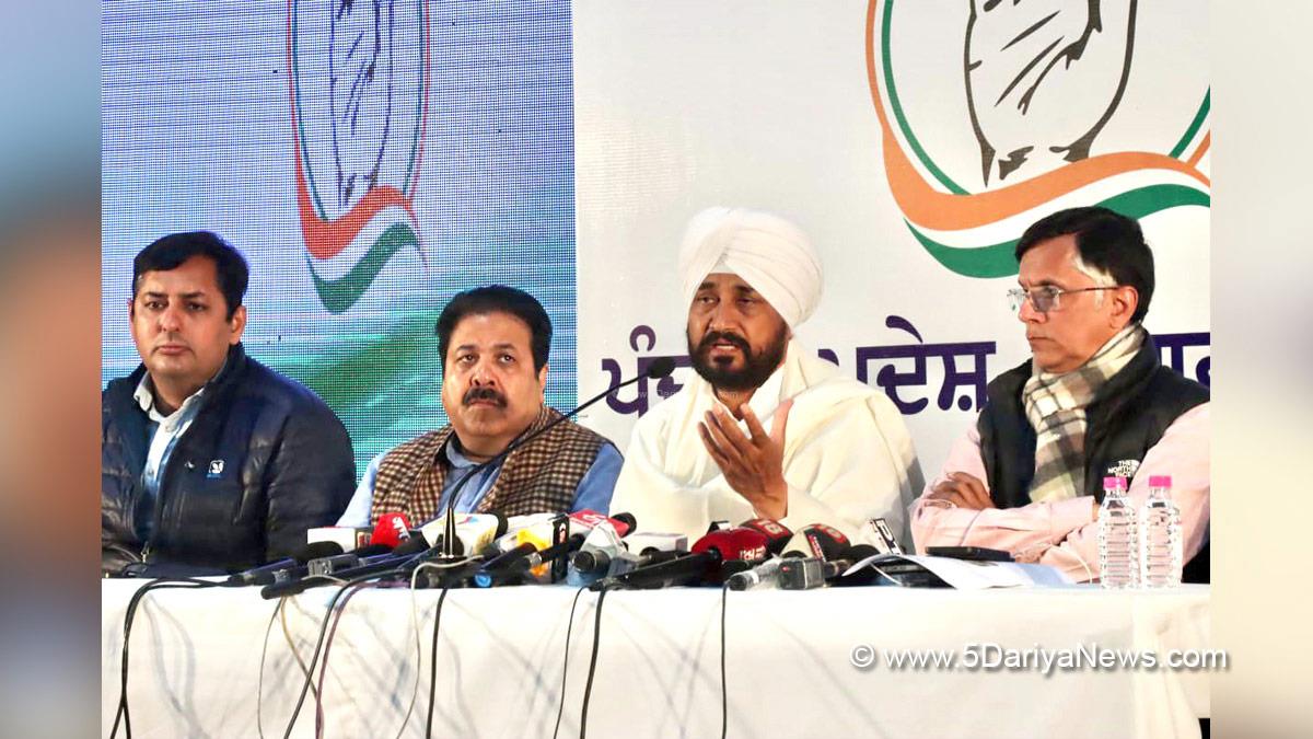 Charanjit Singh Channi, Punjab Pradesh Congress Committee, Congress, Punjab Congress, Punjab, Chief Minister Of Punjab, Pawan Khera, Rajeev Shukla