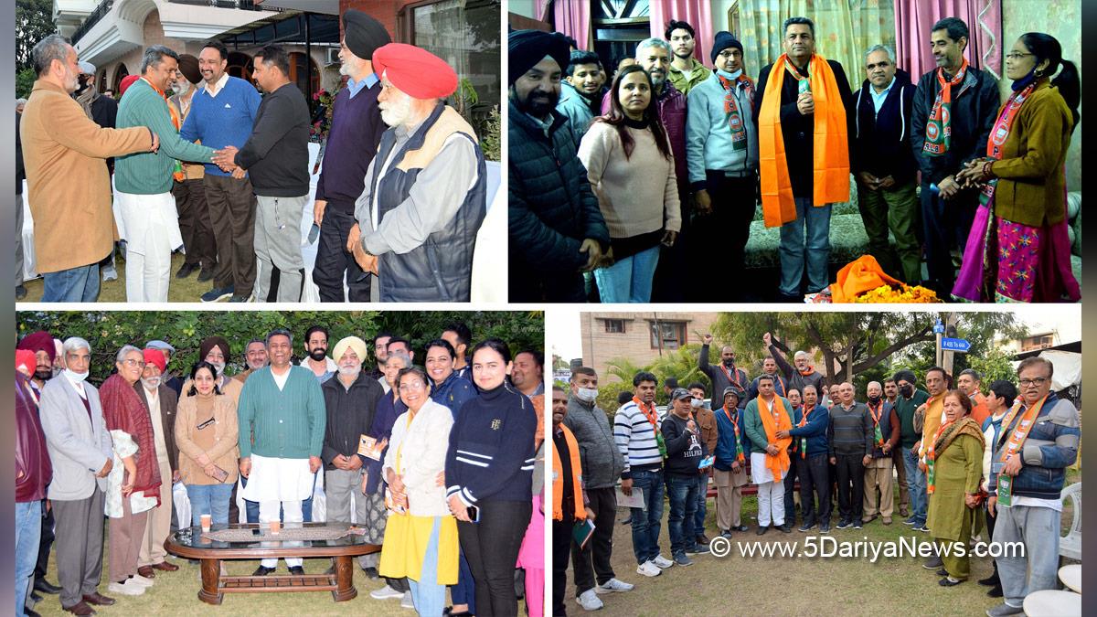 Sanjeev Vashisht, Bharatiya Janata Party, BJP, BJP Punjab, S.A.S.Nagar, Mohali, S.A.S. Nagar Mohali, Sahibzada Ajit Singh Nagar, Mohali Assembly Constituency