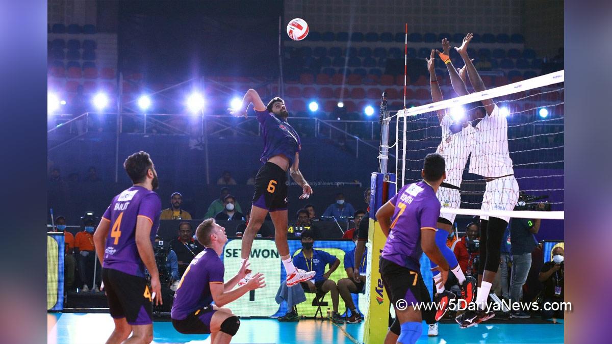 Sports News, Hyderabad, Prime Volleyball League, Volleyball, Bengaluru Torpedoes, Ahmedabad Defenders