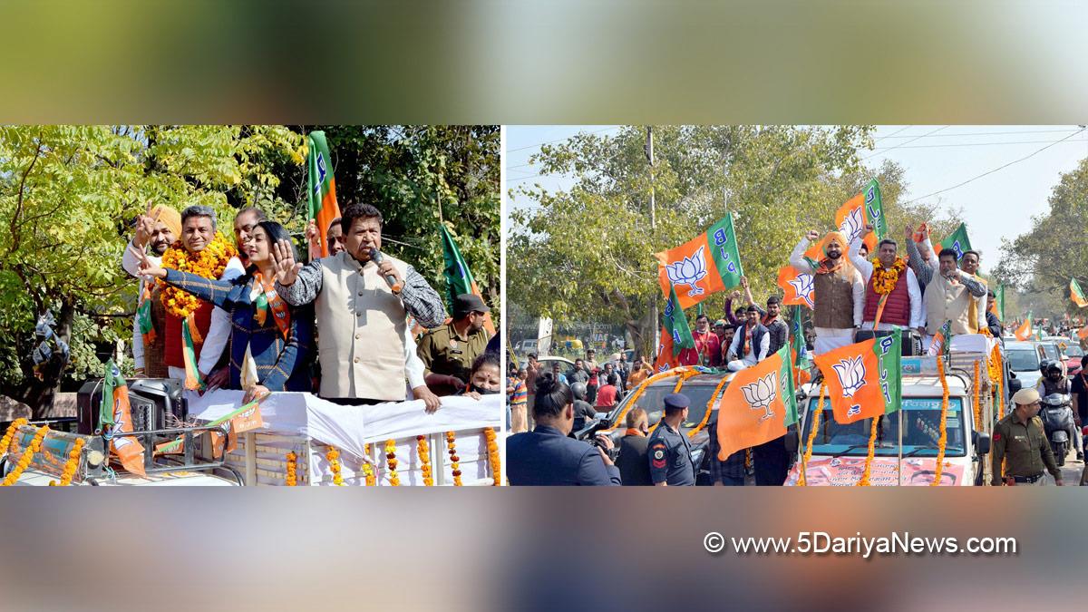 Sanjeev Vashisht, Bharatiya Janata Party, BJP, BJP Punjab, S.A.S.Nagar, Mohali, S.A.S. Nagar Mohali, Sahibzada Ajit Singh Nagar, Mohali Assembly Constituency, Gian Chand Gupta, Sandeep Singh, Mahi Gill