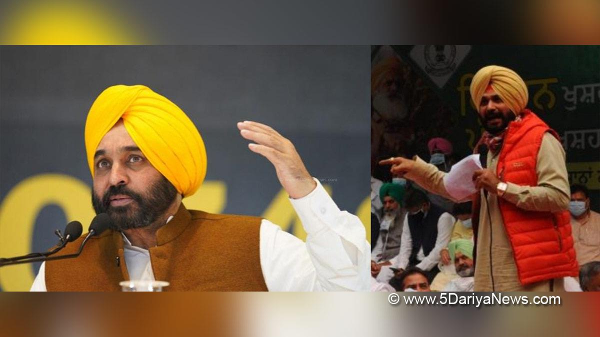 Navjot Singh Sidhu, Bhagwant Mann, Punjab Election-2022, Punjab Election, Election Commision Punjab, ECI, Punjab Assembly Elections 2022, Election Commission of India, Chief Electoral Officer Punjab