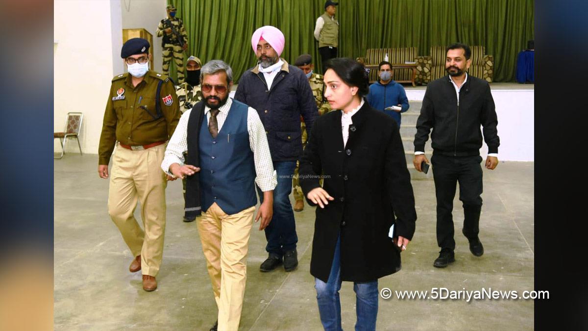 Punjab Election-2022, Punjab Election, Election Commision Punjab, ECI, Punjab Assembly Elections 2022, Election Commission of India, Chief Electoral Officer Punjab, Dr S Karuna Raju, DC Ropar, Sonali Giri, Deputy Commissioner Ropar, Rupnagar, Ropar