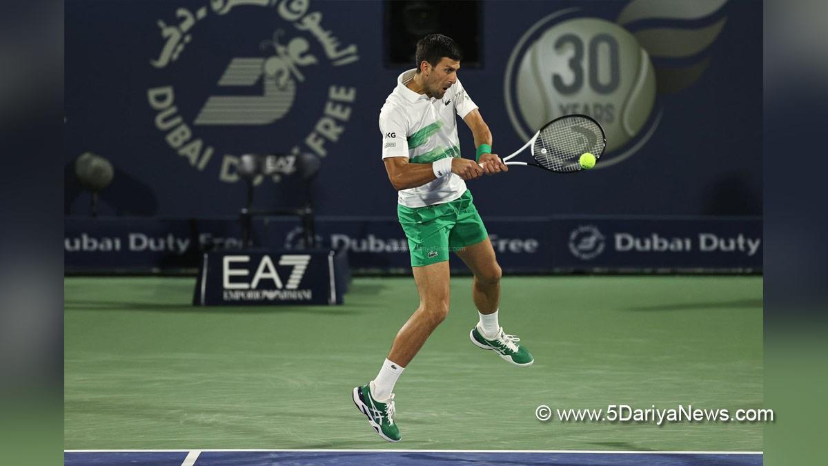 Sports News, Tennis Player, Tennis, Dubai Tennis Championships, Novak Djokovic