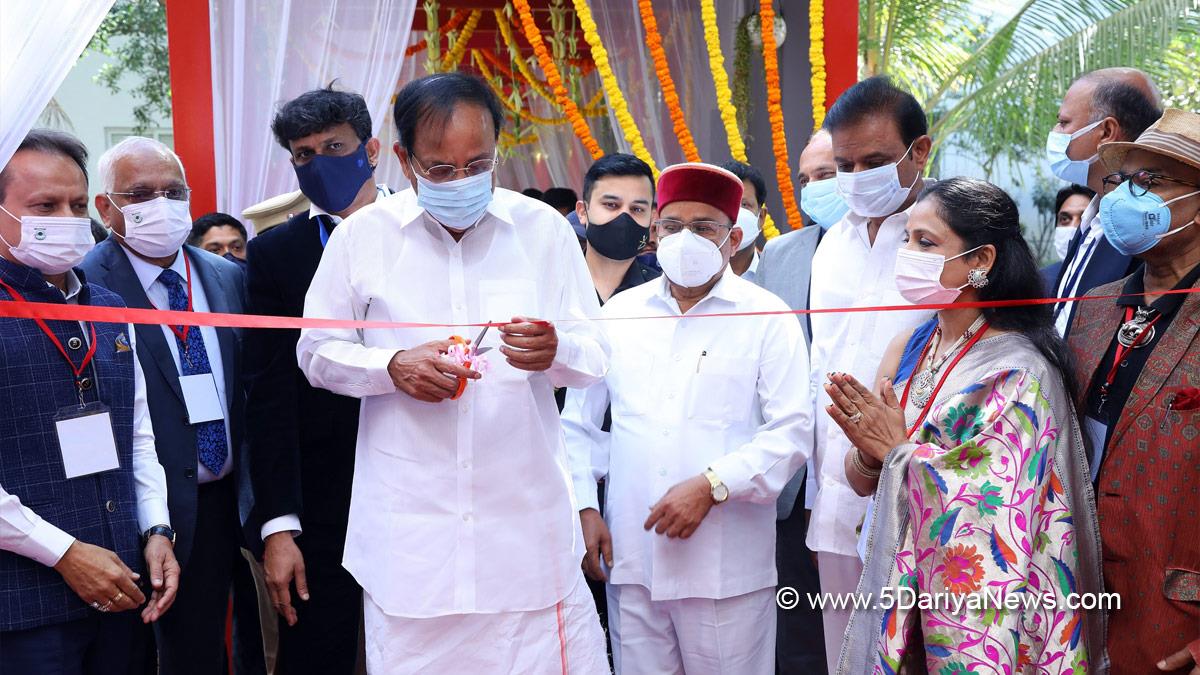 Venkaiah Naidu, Muppavarapu Venkaiah Naidu, M Venkaiah Naidu, Vice President of India, BJP, Bharatiya Janata Party, Thaawarchand Gehlot, Greenwood High International School, Bengaluru  