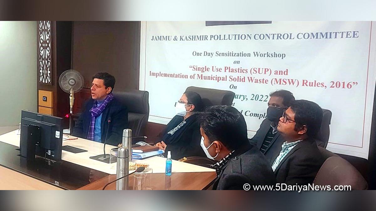 JK Admin, Kashmir, Jammu And Kashmir, Jammu & Kashmir, Srinagar, Jammu, J&K Pollution Control Committee, JKPCC, Sanjeev Verma 