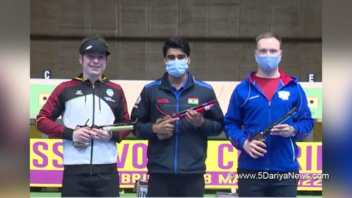 Sports News, New Delhi, Saurabh Chaudhary, International Shooting Sport Federation, World Cup