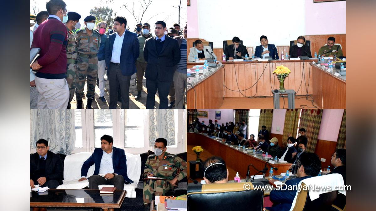 DDC Jammu, Dr. Raghav Langer, Divisional Commissioner Jammu, Jammu, Kashmir, Jammu And Kashmir, Jammu & Kashmir, Rajouri, Vikas Kundal
