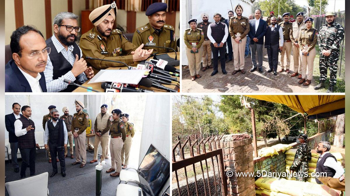 Punjab Election-2022, Punjab Election, Election Commision Punjab, ECI, Punjab Assembly Elections 2022, Election Commission of India, Chief Electoral Officer Punjab, Dr S Karuna Raju, Varinder Kumar Sharma, Gurpreet Singh Bhullar