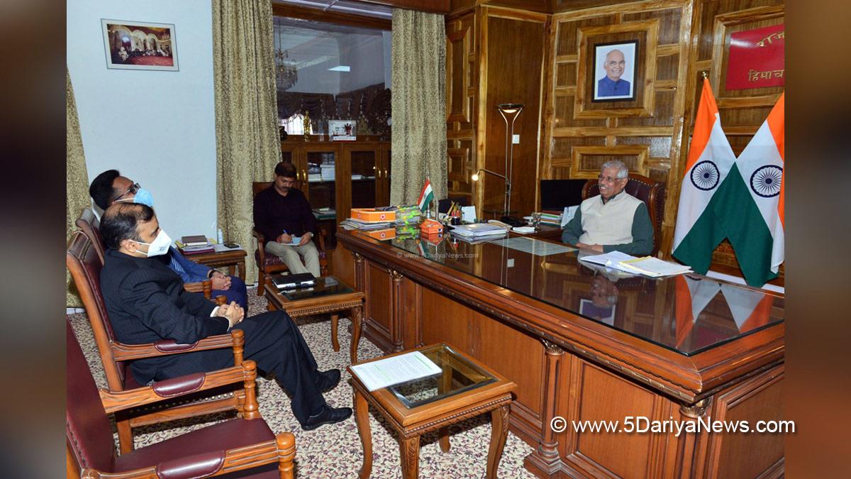 Rajendra Vishwanath Arlekar, Himachal Pradesh, Himachal, Bharatiya Janata Party, BJP, BJP Himachal, Shimla, Raj Bhawan, National Academy of Audit and Accounts, NAAA