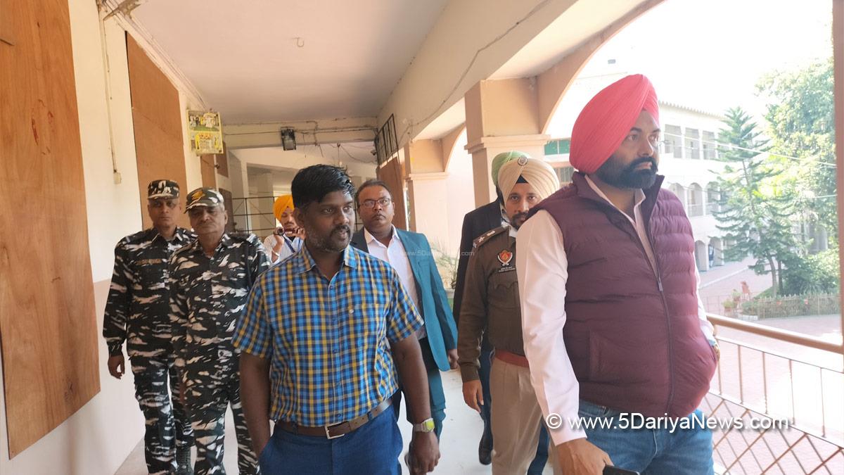 Punjab Election-2022, Punjab Election, Election Commision Punjab, ECI, Punjab Assembly Elections 2022, Election Commission of India, Chief Electoral Officer Punjab, B Srinivasan, DC Tarntaran, Kulwant Singh, Tarntaran, Deputy Commissioner Tarntaran