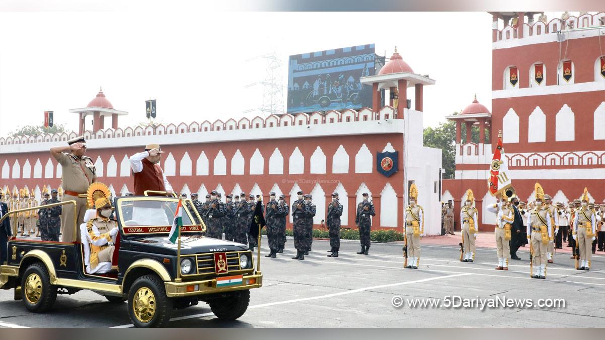 Amit Shah, Union Home Minister, BJP, Bharatiya Janata Party, Central Industrial Security Force, CISF, 53rd Raising Day of CISF