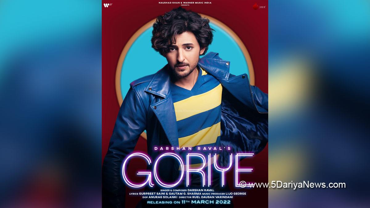 Music, Entertainment, Mumbai, Singer, Song, Mumbai News, Darshan Raval, Goriye