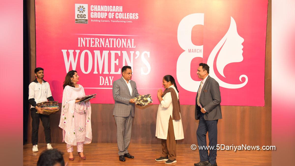 CGC Landran, Landran, Chandigarh Group Of Colleges, Satnam Singh Sandhu, Rashpal Singh Dhaliwal, International Women Day, International Women’s Day 2022