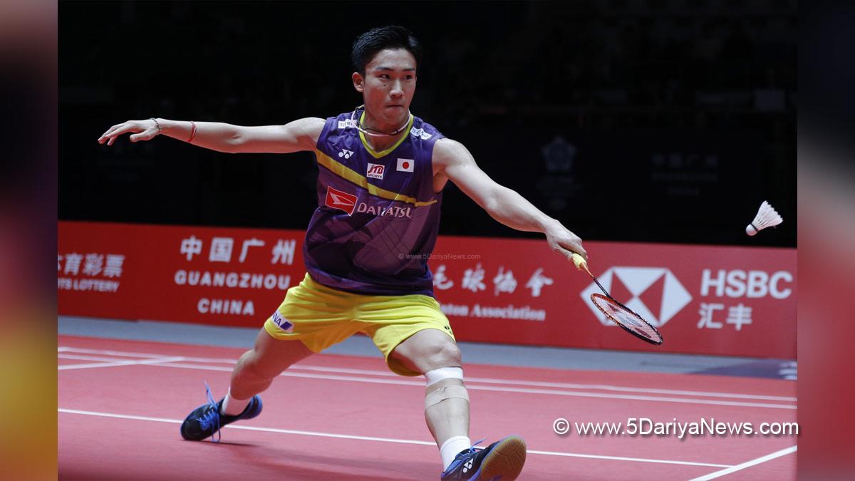 German Open Badminton Kento Momota, Li Shifeng crash out