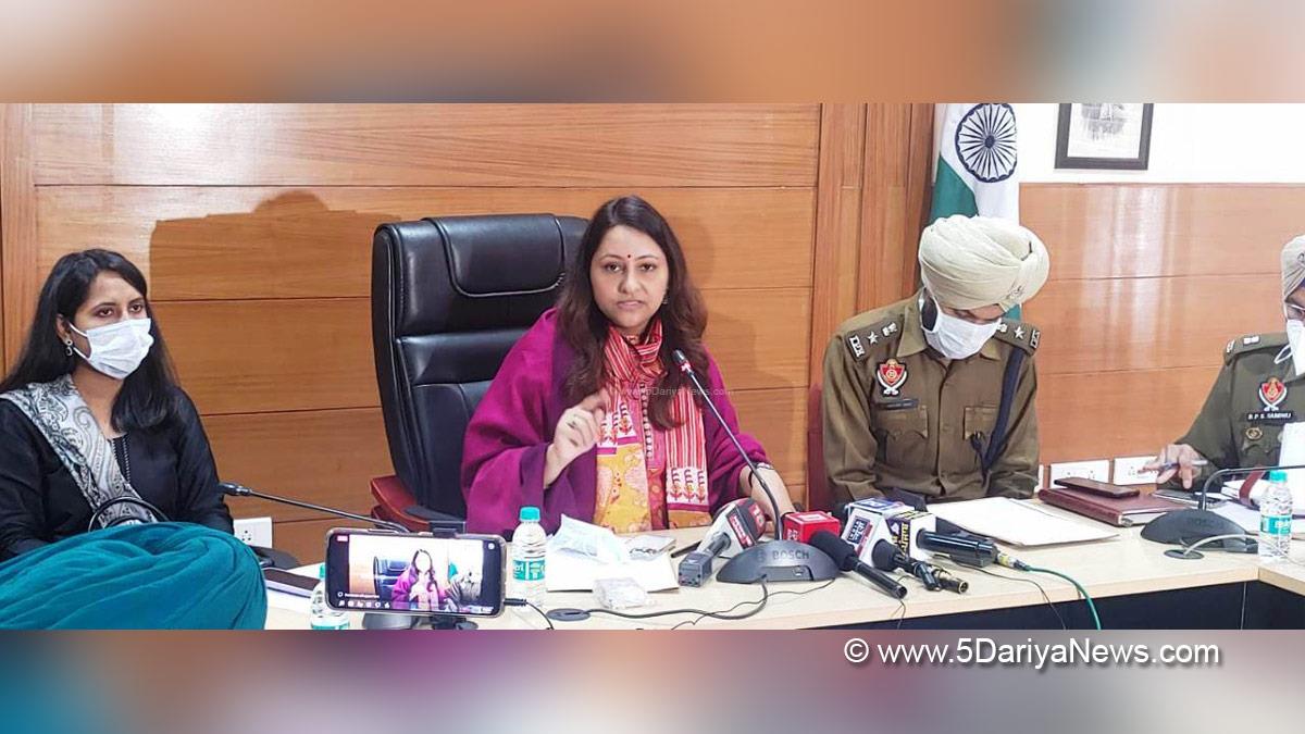 DC Mohali, Isha Kalia, Deputy Commissioner Mohali, S.A.S. Nagar, S.A.S. Nagar Mohali, Mohali, Sahibzada Ajit Singh Nagar