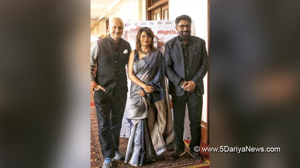Bollywood, Entertainment, Mumbai, Actor, Cinema, Hindi Films, Movie, Mumbai News, Anupam Kher, Pallavi Joshi, Vivek Agnihotri, Kashmir Files